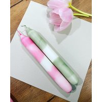 Dip Dye Kerzen // Gefärbte Handgetauchte von ToLeJu