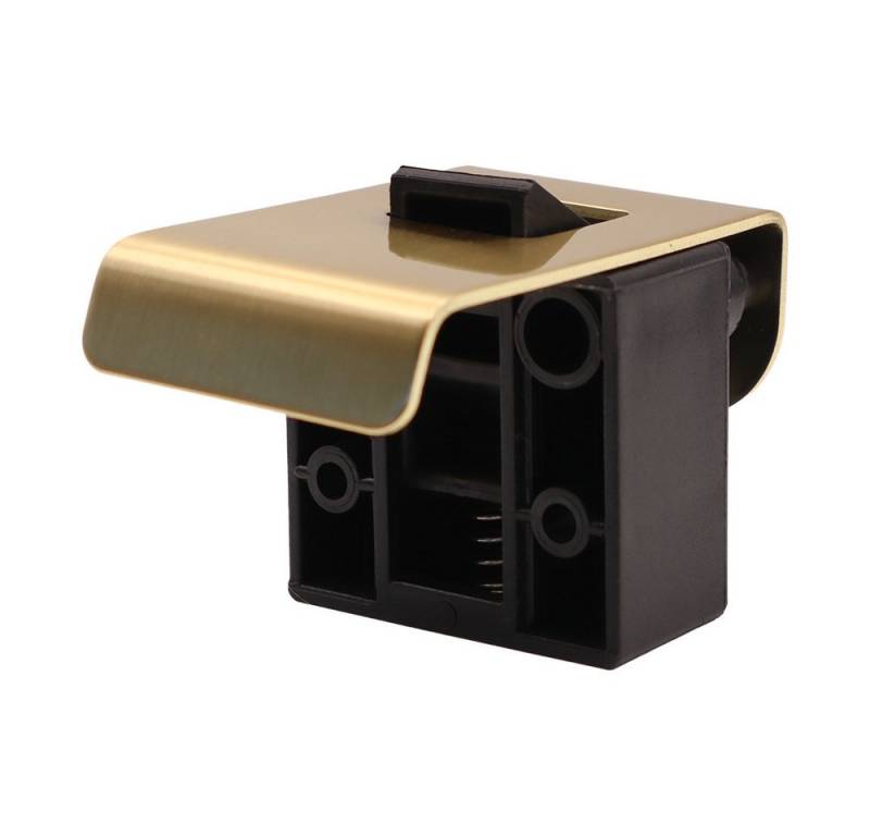 ToMTuR Möbelgriff RV-Labs® Messing Pull-Lock Möbelverschluss - 42mm - Nylonverstärkt von ToMTuR