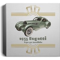 1935 Bugatti 57S Aerolithe Wandbehang von ToYouFromSue