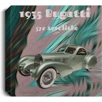Artdeco 1935 Bugatti Wanddeko Artdeco 1935 Bugatti Wanddeko von ToYouFromSue