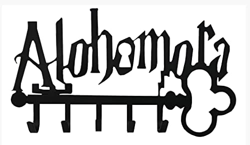 Toaazhy Schlüsselhaken für Wanddekoration, Alohomora magisches Thema, Wandhaken, Metall-Schlüsselhalter für Eingangsbereich, Schlüsselschrank, Kinderzimmer, Herren, Flur, Hundeleine, Garage, Toaazhy Schlüsselhaken für Wanddekoration, Alohomora magisches Thema, Wandhaken, Metall-Schlüsselhalter für Eingangsbereich, Schlüsselschrank, Kinderzimmer, Herren, Flur, Hundeleine, Garage, von Toaazhy