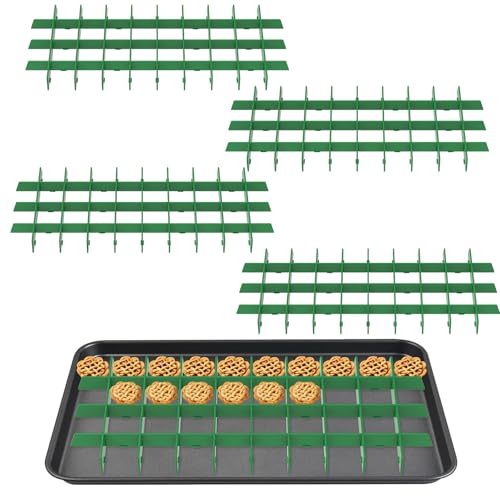 5 Stuck Freeze Dryer Tray Dividers PP Freeze-Trocknerzubehör Sicherheit Hohe Temperaturbeständigkeit Nicht Leicht zu Verformen Baking Tray Dividers für Backen, Süßwarenverarbeitung, Schokolade(5pcs) 5 Stuck Freeze Dryer Tray Dividers PP Freeze-Trocknerzubehör Sicherheit Hohe Temperaturbeständigkeit Nicht Leicht zu Verformen Baking Tray Dividers für Backen, Süßwarenverarbeitung, Schokolade(5pcs) von Toaboa