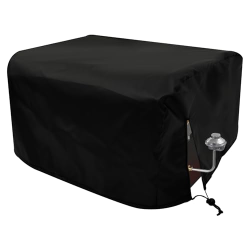 57x45x30 cm Grillabdeckung 210D Wasserdicht Oxford Abdeckung für Elektrogrill mit Kordelzug Winddicht Reißfestigkeit Tischgrill Schutzhülle für Gasgrill Plancha von Toaboa