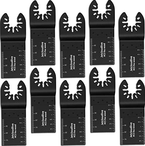 Multitool Sägeblätter 20pcs Oszillierendes Sägeblatt Multitool Klingen Schärfer Multitool Blade für Holz Kunststoff Metall Oszillierende Sägeblätter Kit für Bosch Fein Multimaster Makita usw (20pcs) von Toaboa