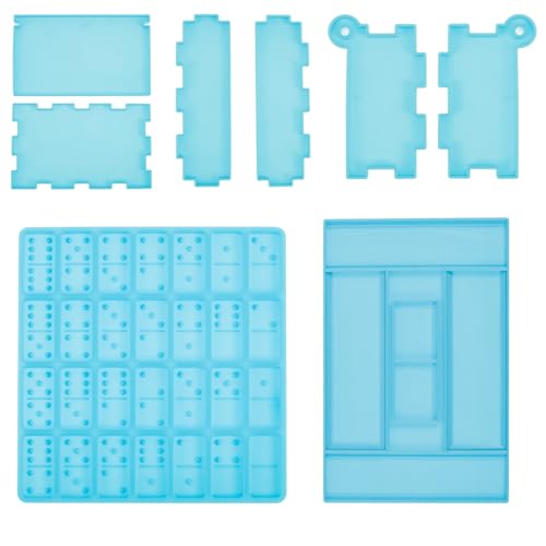 Toaboa DIY Domino Form Silikonform Dominosteine Flexibel Langlebig Wiederverwendbar Schlicht Stilvoll Leicht Kompakt Dominosteine Form für Anfänger, Künstler Toaboa DIY Domino Form Silikonform Dominosteine Flexibel Langlebig Wiederverwendbar Schlicht Stilvoll Leicht Kompakt Dominosteine Form für Anfänger, Künstler von Toaboa
