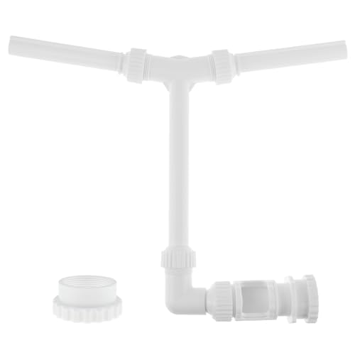Wasserbrunnen Dual Spray Plastik Pool Brunnen Wasserfall mit Zweigliedrige Design Pool Zubehör Wasserfall für die Meisten Aufstellbecken von Toaboa