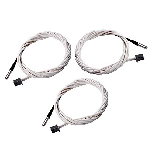 Toaiot 3 Stück Upgrade HT-NTC100K Thermistor 3D Drucker Sensor Hochtemperatur Thermistor + 300 Grad für CR10 Ender A8 Maker Pro Heizblock mit heißem Ende Toaiot 3 Stück Upgrade HT-NTC100K Thermistor 3D Drucker Sensor Hochtemperatur Thermistor + 300 Grad für CR10 Ender A8 Maker Pro Heizblock mit heißem Ende von Toaiot