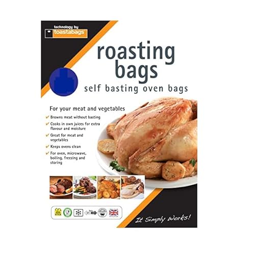 Toastabags Bratbeutel, transparent, 45 x 55 cm, 50 Stück Toastabags Bratbeutel, transparent, 45 x 55 cm, 50 Stück von Toastabags
