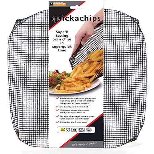 Toastabags "Quickachips Tablett, schwarz, 36 cm von Toastabags