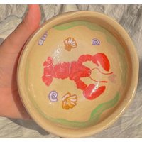 Handbemalte Schale, Handgemacht, Neuheit Küchengeschirr, Handbemalte Keramik Handbemalte Schale, Handgemacht, Neuheit Küchengeschirr, Handbemalte Keramik von ToastsStudios