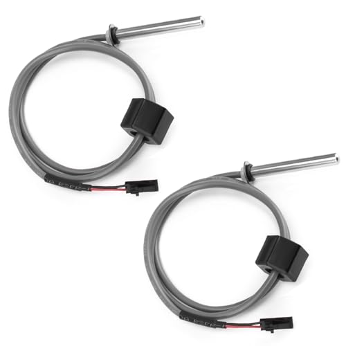 Whirlpool-Sensor, kompatibel mit Balboa Spa Heizung M7 System 30344 30042 30382, 61 cm Temp/Hi-Limit, 6,35 mm Durchmesser, Doppelzweck-Sensor, Whirlpool-Heizung (2er-Pack) von Tobaiwind