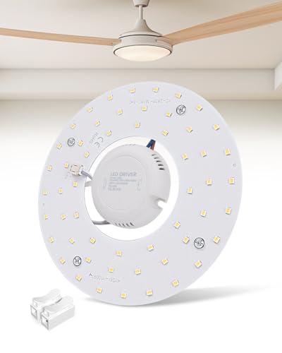 TobeBright 16W LED Modul UmrüStsatz für Deckenleuchten Natürliches Weiß 4000K Magnetfuß Module Conversion Geeignet für Deckenleuchtengehäuse aus Eisen für Küche, Wohnzimmer, Einkaufszentrum 220V von TobeBright