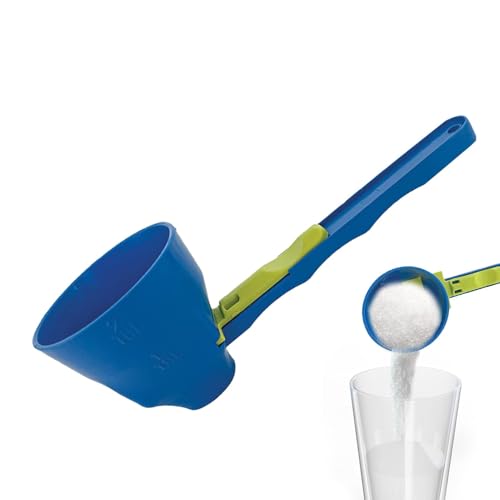 Funnel Scoop Gym | ABS-Messlöffeltrichter | Trichterschaufel für Pulver | Auslaufsicherer Trichterschaufel mit langem Griff | 2-in-1-Schaufeltrichter, Küchenutensilien für Proteinpulver Funnel Scoop Gym | ABS-Messlöffeltrichter | Trichterschaufel für Pulver | Auslaufsicherer Trichterschaufel mit langem Griff | 2-in-1-Schaufeltrichter, Küchenutensilien für Proteinpulver von TocaFeank