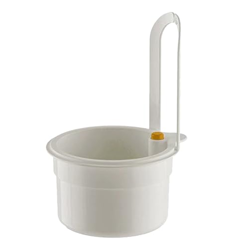 Spülbecken Organizer Weiß | Sieb Für Spülbecken | Aufbewahrungskorb Für Küchenabflüsse | Wasserhahn Hängender Filterkorb | Selbstverpackte Küchenspüle Lebensmittelabfallfänger Wasserhahn Hängen von TocaFeank