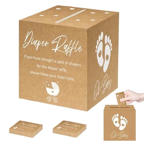 TocaFeank Gender Reveal Abstimmungsbox | Spaßige Gender Reveal Aktivität | Deko Für Babyfeier Veranstaltung Familienfest Schwangerschaftsankündigung von TocaFeank