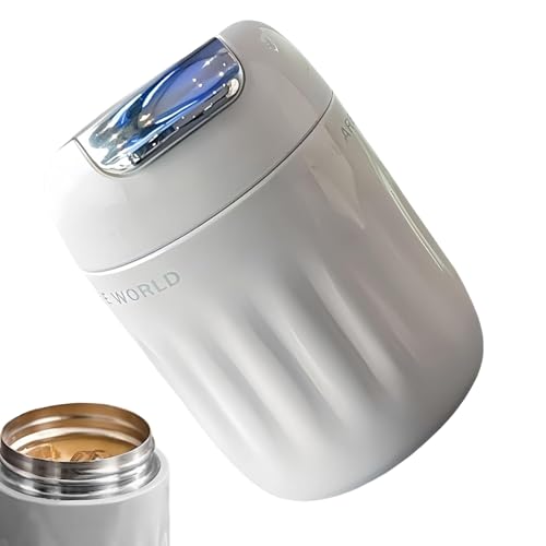 TocaFeank Isolierbecher,Isolierte Trinkflasche 220 ml - Rutschfeste Trinkflasche mit Sieb für Tee Kaffee Outdoor Zuhause Schule Arbeit Training von TocaFeank