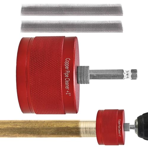TocaFeank Kupferrohrreiniger - Robuste Rohr Reinigungsbürste - 1/2", 3/4", 1" Multifunktionaler Kupferrohrreiniger Für Basteln, Sanitär, Industrie, Elektriker, Haushalt, Werkstatt TocaFeank Kupferrohrreiniger - Robuste Rohr Reinigungsbürste - 1/2", 3/4", 1" Multifunktionaler Kupferrohrreiniger Für Basteln, Sanitär, Industrie, Elektriker, Haushalt, Werkstatt von TocaFeank
