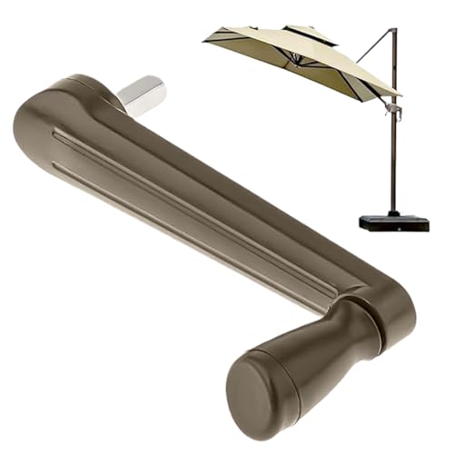 TocaFeank Parasol Basis Ersatzteile | Dachklemme | Patio Regenschirm Shake Griff | Parasol Rocker der Fixierung im Freien | Garten Sonnenschutzkurbel PP Griff Ersatzkit für einfache Installation von TocaFeank