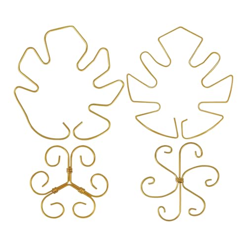 TocaFeank Stützen Für Zimmerpflanzen - Pflanzen Kletterhilfe,4 Stück Wiederverwendbare Metall Zierstäbe Für Orchideen Rasen Bonsai Garten Dekoration TocaFeank Stützen Für Zimmerpflanzen - Pflanzen Kletterhilfe,4 Stück Wiederverwendbare Metall Zierstäbe Für Orchideen Rasen Bonsai Garten Dekoration von TocaFeank
