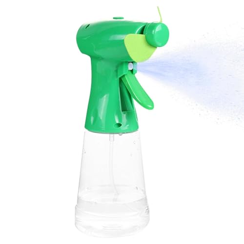 Wasserlüfter Handheld | Handgehaltener Lüfter mit Wassernebelspray | Tragbare Nebelfans | Sprühventilatoren Flaschen Nebel Sprayer | Persönliche Kühlgerät Batterie für Schlafzimmer im Freien von TocaFeank