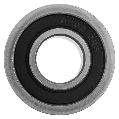 10 Stücke F6202RS Rillenkugellager, Doppelgeschirmte Kugellager Außendurchmesser 38 mm Innendurchmesser 16 mm Kugellager für Getrieben Instrumenten Motoren von Tocekat