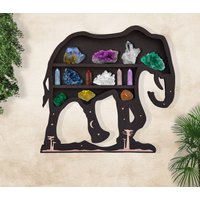 Elefant Kristall Regal, Anzeige, Wohndekor, Wanddekor von TodBoutiqueShop