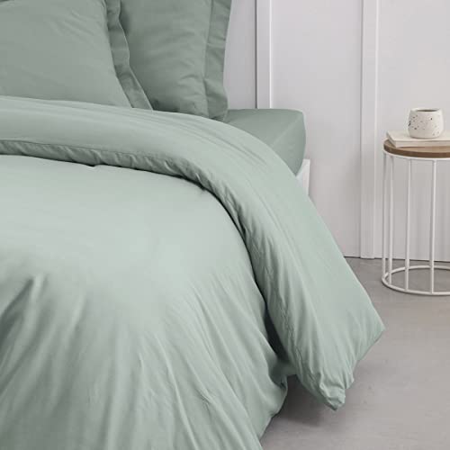 TODAY Bettbezug 220 x 240 cm, für Doppelbett, Baumwolle, Celadon von Today