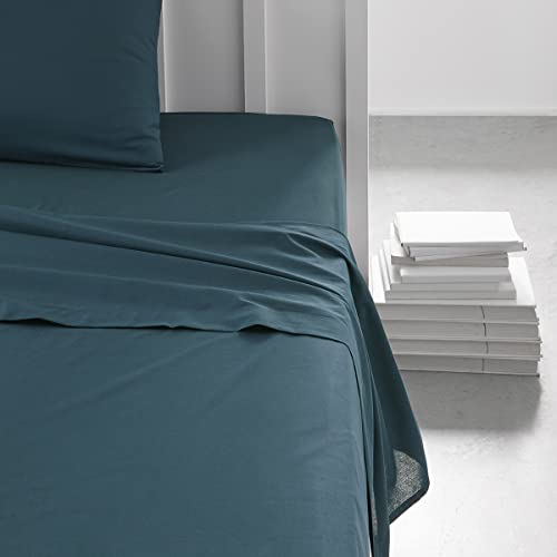 TODAY Essential Bettlaken für Doppelbett, 240 x 300 cm, Baumwolle, einfarbig von Today