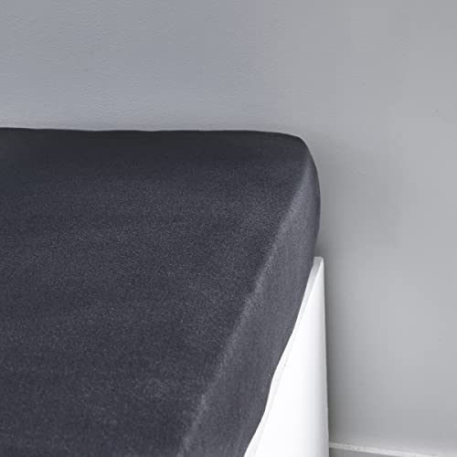 TODAY Essential Spannbettlaken, 90 x 190 cm, Jersey, 100% Baumwolle, einfarbig von Today