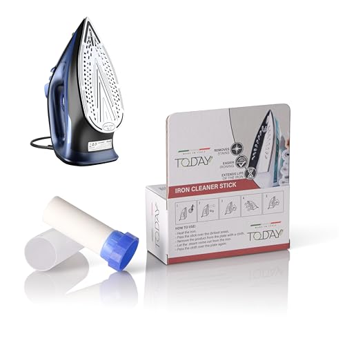 Today – Bügeleisen Reinigungsstick Universal – Made in Italy – Entfernt Kalk, Stärke und Schmutz – Sichere Reinigung der Bügelsohle, Einfach in der Anwendung von Today