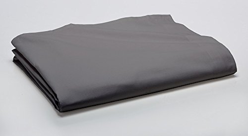 Today Drap Blatt, 100% Baumwolle, Grau (Gewehrlauf), 180x290 cm von Today