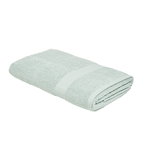 Today Essential Celadon Celadon Celadon Uni Badetuch Baumwolle 70 x 130 cm von Today