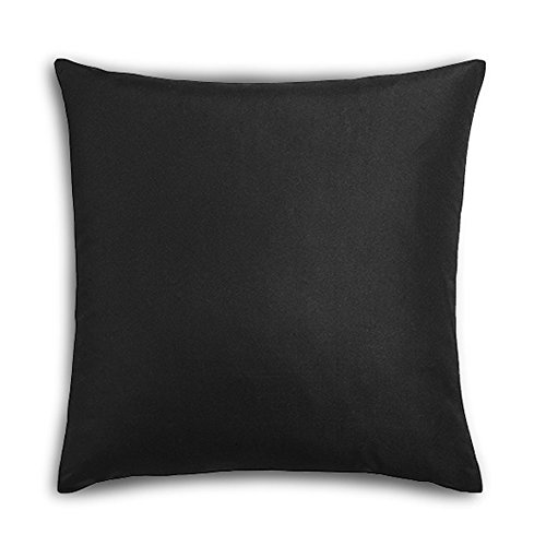 Today Kissenbezug, Polyester, 63 x 63 cm, Schwarz (2 Stück) von Today