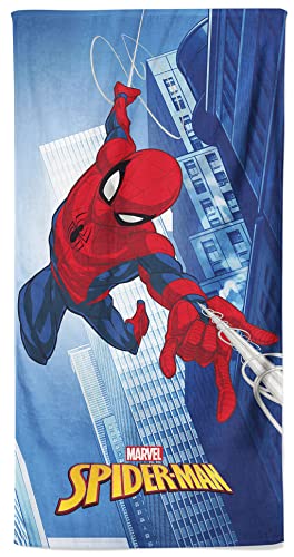 Spiderman Web Strandtuch Kinder Schwimmen Badetuch für Kinder Super Hero Geschenk für Jungen 70 x 140 cm von Todd Linens