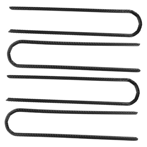 4Stücke U Förmige Gartenpfähle Stahl Robuste Erdpfähle für Zäune Zeltheringe und Landschaftsprojekte Wetterbeständig Installieren 4Stücke U Förmige Gartenpfähle Stahl Robuste Erdpfähle für Zäune Zeltheringe und Landschaftsprojekte Wetterbeständig Installieren von Toddmomy