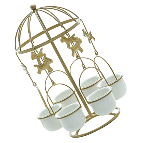 Toddmomy 1 Satz Karussell Blumentopf Riesenrad Pflanzer Keramik-Pflanzgefäß mit Ständer Ornament Dekoration Schlafzimmer zimmerpflanzen Wohnkultur Blumenbehälter aus Keramik Dekoration Toddmomy 1 Satz Karussell Blumentopf Riesenrad Pflanzer Keramik-Pflanzgefäß mit Ständer Ornament Dekoration Schlafzimmer zimmerpflanzen Wohnkultur Blumenbehälter aus Keramik Dekoration von Toddmomy