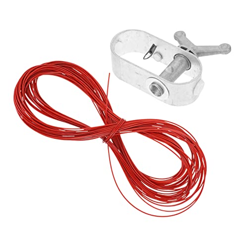 Toddmomy 1 Satz Selbstverriegelnder Kabel und für Poolabdeckungen Konstruktion Fuß Stahlseil für Sichere Befestigung von Winter Poolabdeckungen von Toddmomy
