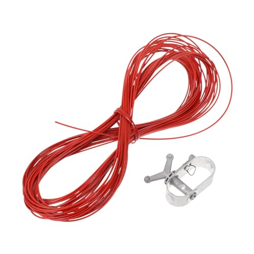 Toddmomy 1 Satz Winter Poolabdeckung Winde Kit Selbstverriegelnde Kabelwinde für Überirdische Pools Stahlseil Langlebig und Rostfrei für Runde und Rechteckige Becken von Toddmomy