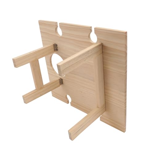 Toddmomy Tragbarer Faltbarer Weintisch Aus Material Für Picknick Und Outdoor Aktivitäten 34x30cm Klapptisch Mit Glashalter Für Garten Und Strand von Toddmomy