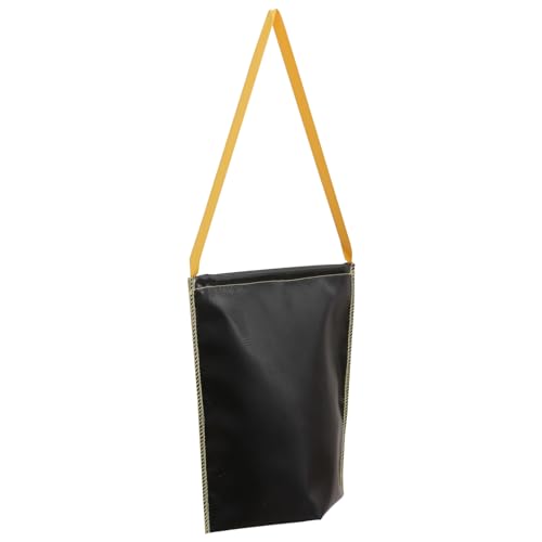 Toddmomy 1 Stück Feuerresistente Flammschutzbeutel Raucher Aufbewahrungstasche Holzkohle Außenlagerung Feuerfeste Tasche Feuerhemmende Tasche Kohlebeutel Feuerfeste Ladetasche Nylon Schwarz von Toddmomy