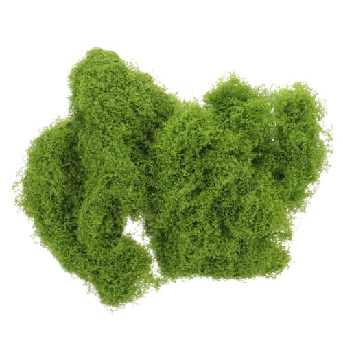 Toddmomy 1 künstliches Moos falsches Moos gefälscht Anlage simuliertes Moosdekor Sphagnum künstliche Pflanzen Dekoration Simulation Moosdekor falsches Moos Perlenbaumwolle Hellgrün von Toddmomy