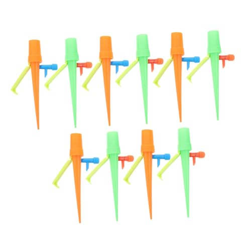 Toddmomy 10 Stück Automatische Pflanzenbewässerungsspitzen Teiliges mit Einstellbarem Wasserfluss für Töpfe und Gartenpflanzen Selbstbewässerung für Reisen und Urlaub Toddmomy 10 Stück Automatische Pflanzenbewässerungsspitzen Teiliges mit Einstellbarem Wasserfluss für Töpfe und Gartenpflanzen Selbstbewässerung für Reisen und Urlaub von Toddmomy