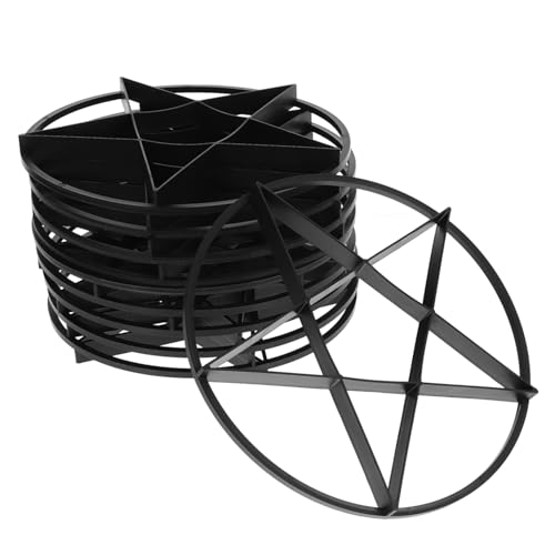 Toddmomy 10 Stück Basis Blumentopferhöhung modern Gartentöpfe und Pflanzgefäße groß Untersetzer für Blumentöpfe erzogen Topfheber für Pflanzen Pflanzerhöhungen für Innentöpfe pp Schwarz von Toddmomy