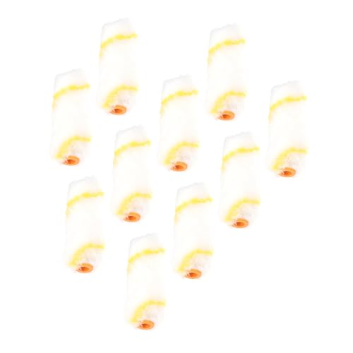 Toddmomy 10 Stück Teiliges Polyester Farbroller Griff Strapazierfähige Malerrollenbezüge für Gleichmäßigen Farbauftrag Ersatz für Wand Heimwerkeranstrich Einfache Montage Langlebig Toddmomy 10 Stück Teiliges Polyester Farbroller Griff Strapazierfähige Malerrollenbezüge für Gleichmäßigen Farbauftrag Ersatz für Wand Heimwerkeranstrich Einfache Montage Langlebig von Toddmomy