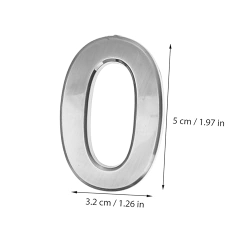 Toddmomy 10 Stück Teiliges Selbstklebende Hausnummern Wetterfeste Reflektierende Zahlen für Briefkasten Tür Büro Modernes Design Langlebig und Lesbar Außen Toddmomy 10 Stück Teiliges Selbstklebende Hausnummern Wetterfeste Reflektierende Zahlen für Briefkasten Tür Büro Modernes Design Langlebig und Lesbar Außen von Toddmomy