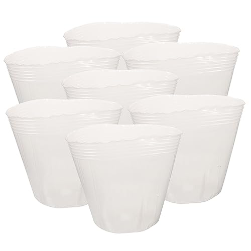 Toddmomy 10stücke Transparenter Kunststoff-pflanztopf-einsätze Für Blumen Und Gemüse-setzlinge Langlebig Und Wiederverwendbar Für Gartenarbeit Und Bonsai-anbau von Toddmomy