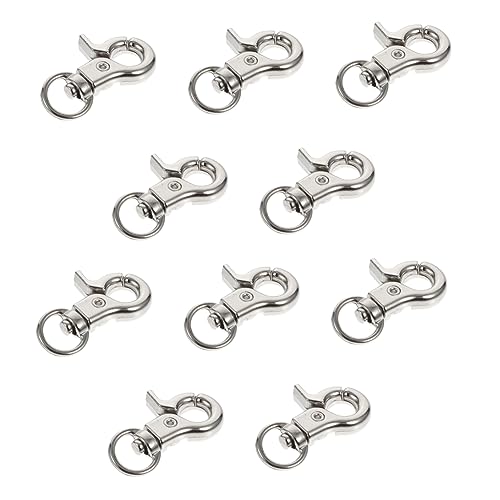 Toddmomy 10 Stück Vogelkäfig Türschlösser Sicherheitsclips und Leichte Schnapphaken für Papageien Nymphensittiche und Wellensittiche Installieren und Vielseitig Einsetzbar Toddmomy 10 Stück Vogelkäfig Türschlösser Sicherheitsclips und Leichte Schnapphaken für Papageien Nymphensittiche und Wellensittiche Installieren und Vielseitig Einsetzbar von Toddmomy