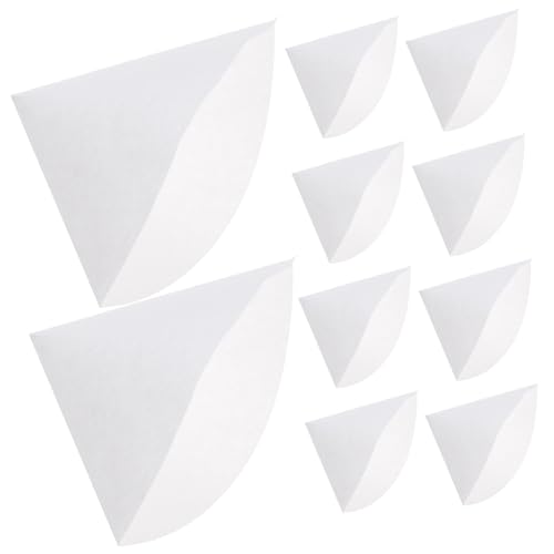 Toddmomy 100 Stück Kaffeefilter aus Premium Filterpapier Fein Strukturiert und Eben Schnelles Filtrieren für Espresso Kompatibel mit Filterbecher und Kaffeemaschine Praktisch für Reise und von Toddmomy