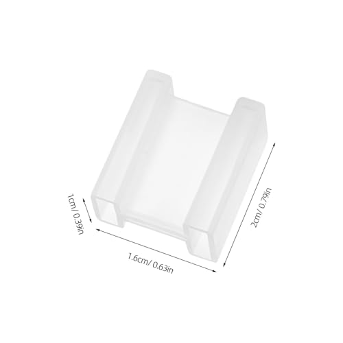 Toddmomy 100 Stück Teiliges Steckdosen Schutzabdeckungs Robustem Kunststoff Einfache Installation Transparentes Schutzgehäuse für US stecker Zuverlässiger Staub Schutzschild für von Toddmomy