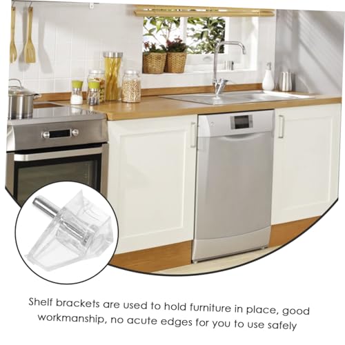 Toddmomy 100 Stück Teiliges Transparente Regalstützstifte Möbelhalter für Schränke und Bücherregale DIY Einlegeboden Halter für Garten Balkon und Möbelmontage Geeignet Toddmomy 100 Stück Teiliges Transparente Regalstützstifte Möbelhalter für Schränke und Bücherregale DIY Einlegeboden Halter für Garten Balkon und Möbelmontage Geeignet von Toddmomy